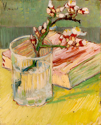 Nature Morte, Branche d Amandier - Van Gogh Painting On Canvas